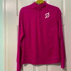 Peloton Pink Half zip